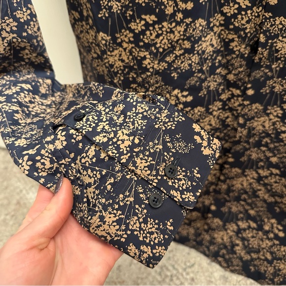 NWOT Fairlane & Sons Slim Fit Floral Button Down Shirt - Picture 3 of 6